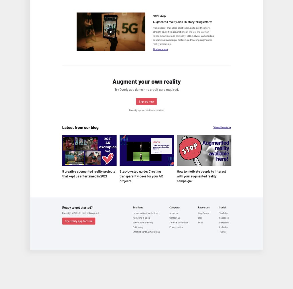 Overly App - MoveCreative